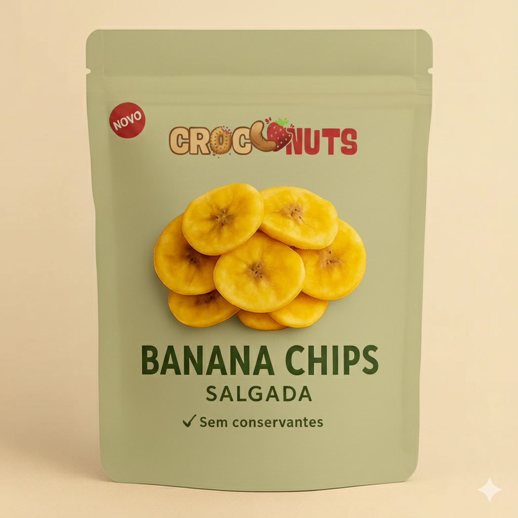 Banana Chips Salgada