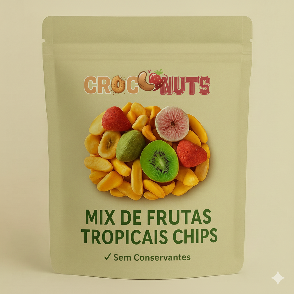 Mix de Frutas Tropicais Chips